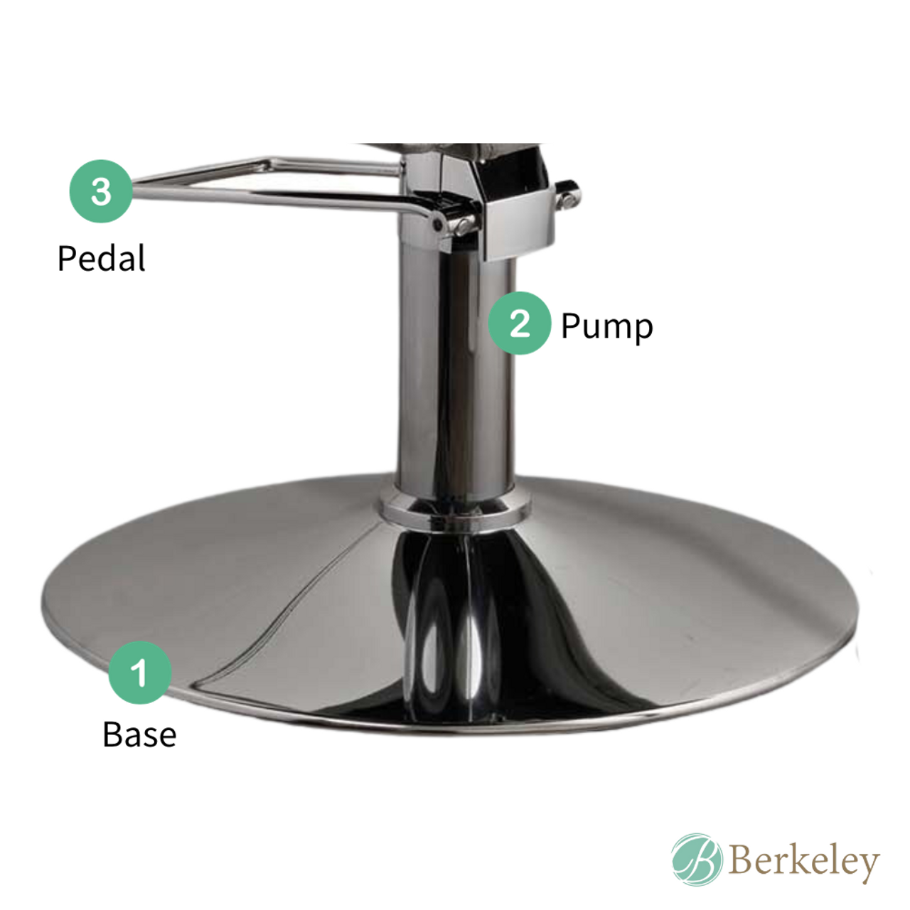 Kit de bomba y base para silla de peluquería A39