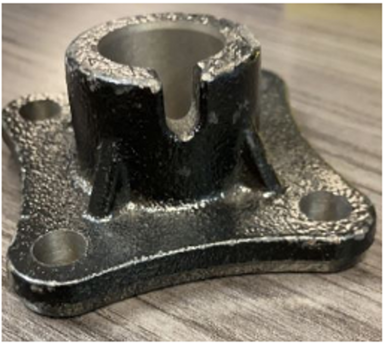 Soporte de metal para silla de peluquería