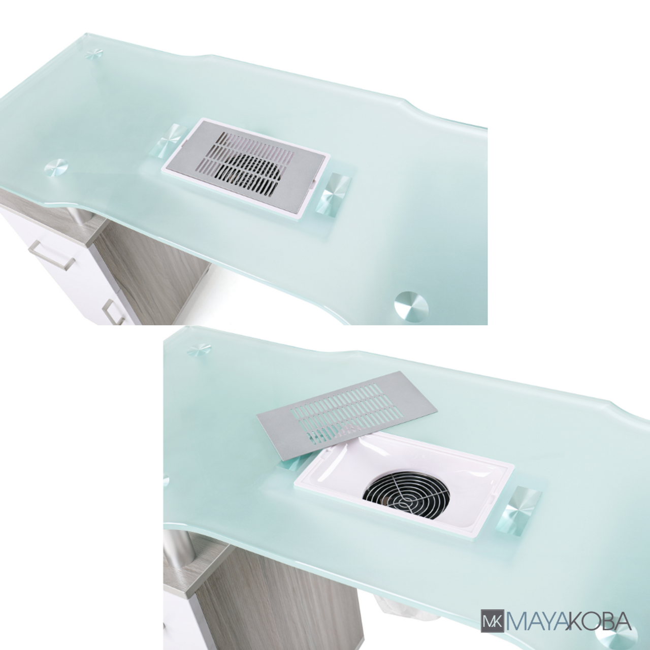 GLASGLOW MANICURE TABLE BY MAYAKOBA