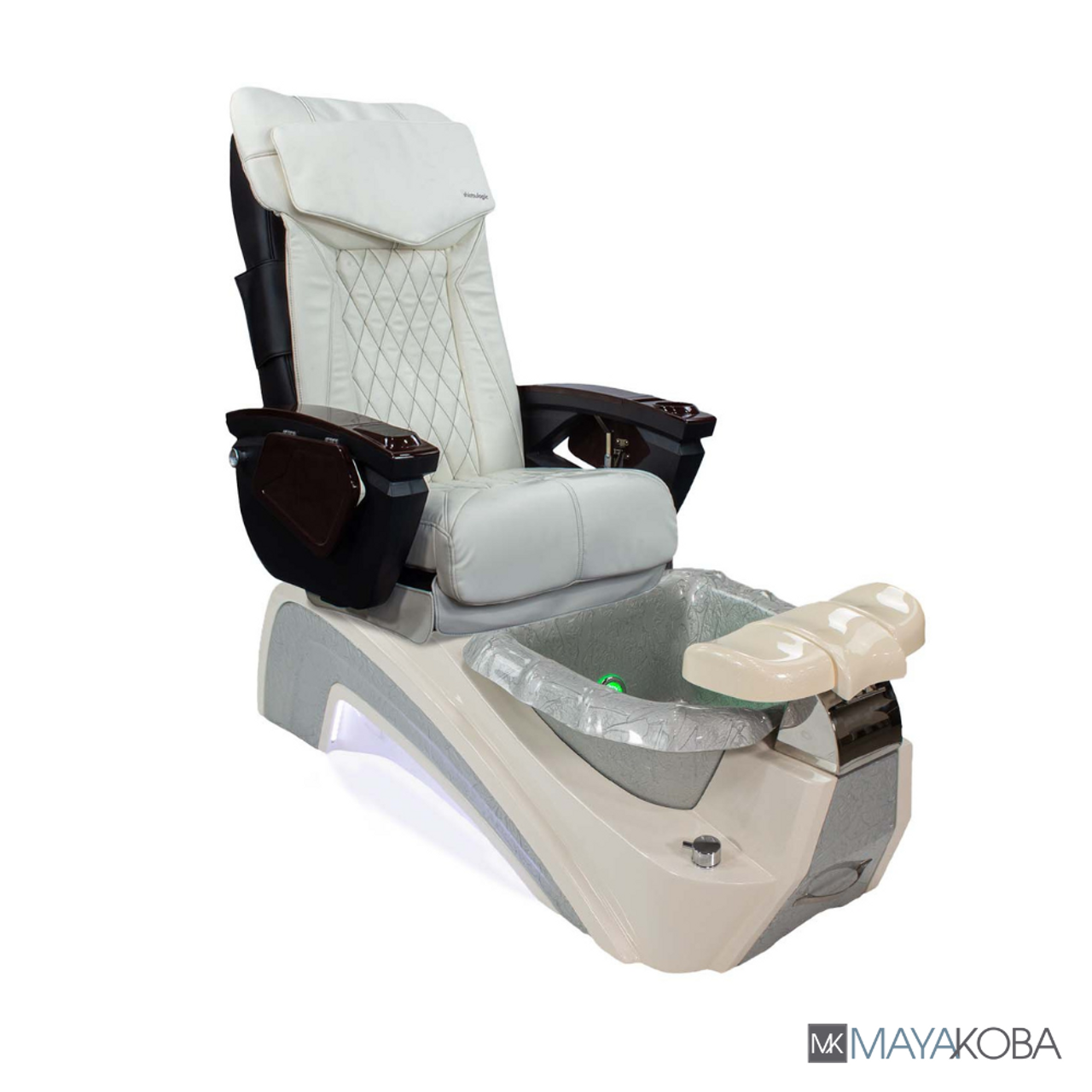 SPA DE PEDICURA FEDORA II con cubierta de silla LX de Mayakoba
