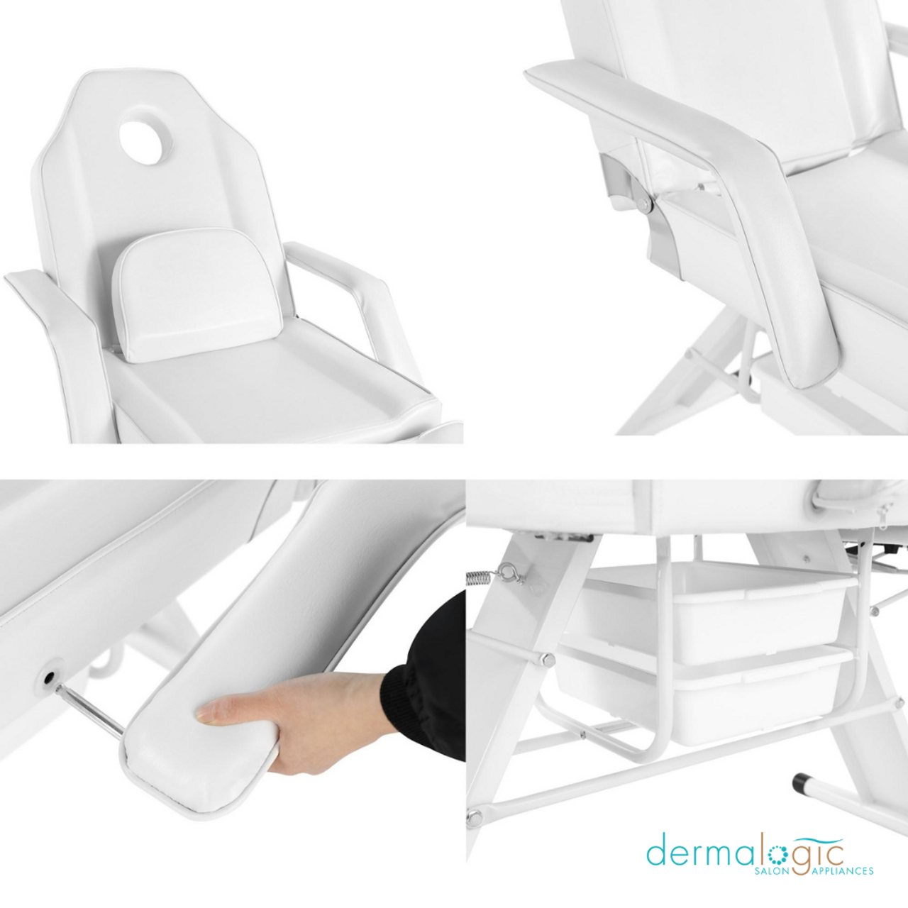 SILLA DE FACIAL/TATUAJE PARKER II DE DERMALOGIC