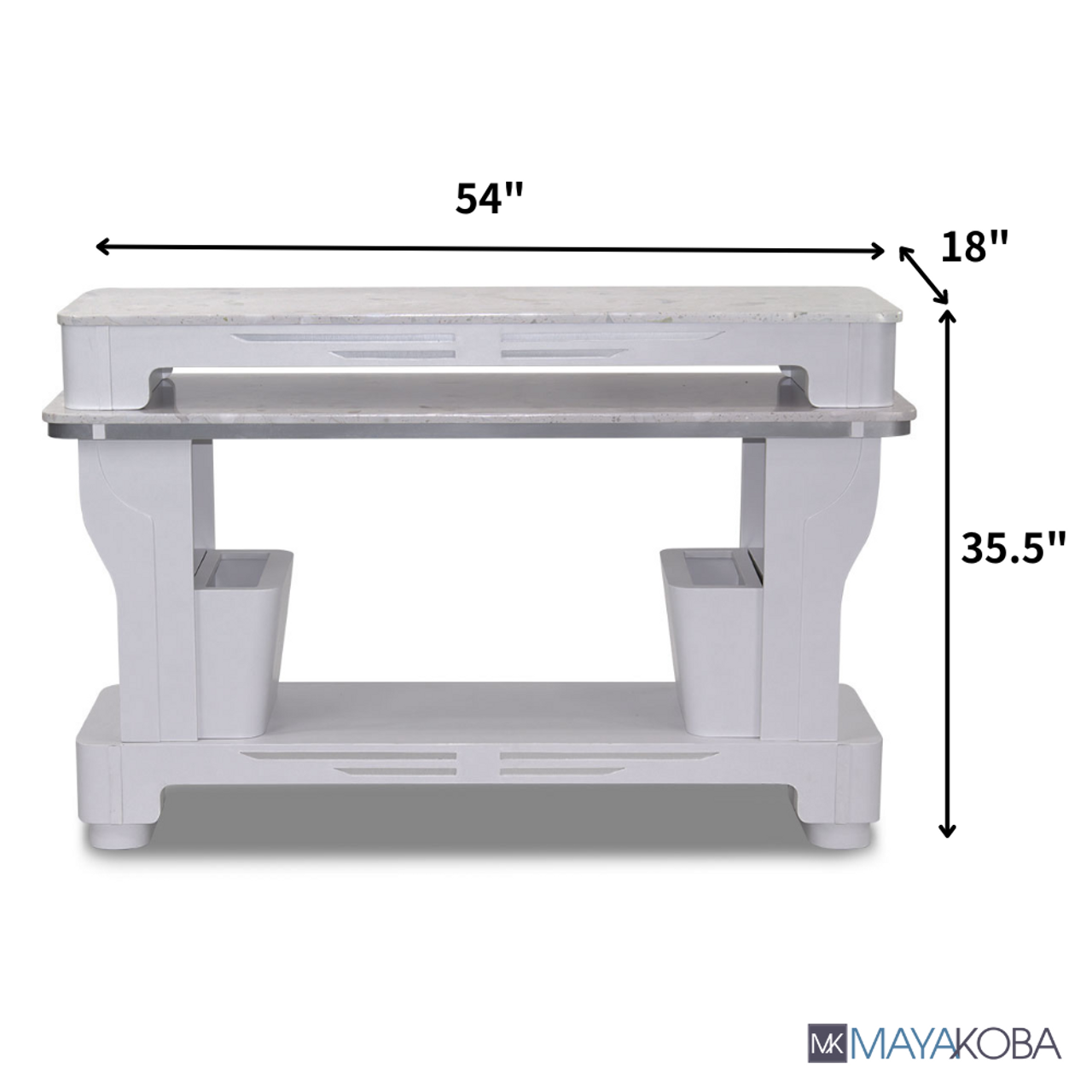 Mesa secadora de uñas SONOMA de Mayakoba