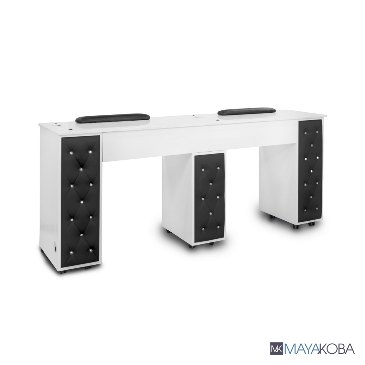 DREXEL Tufted Double Manicure Table