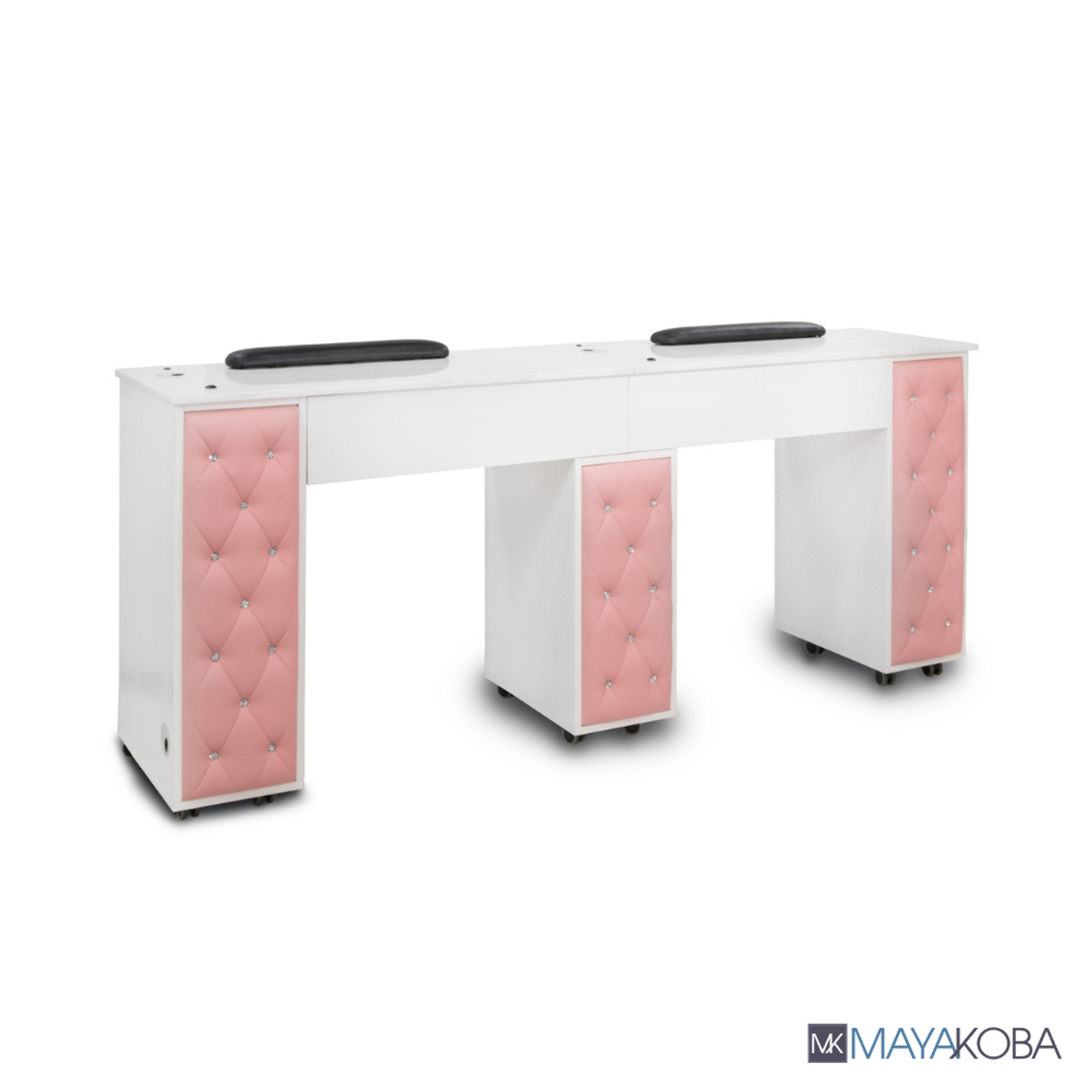 DREXEL Tufted Double Manicure Table