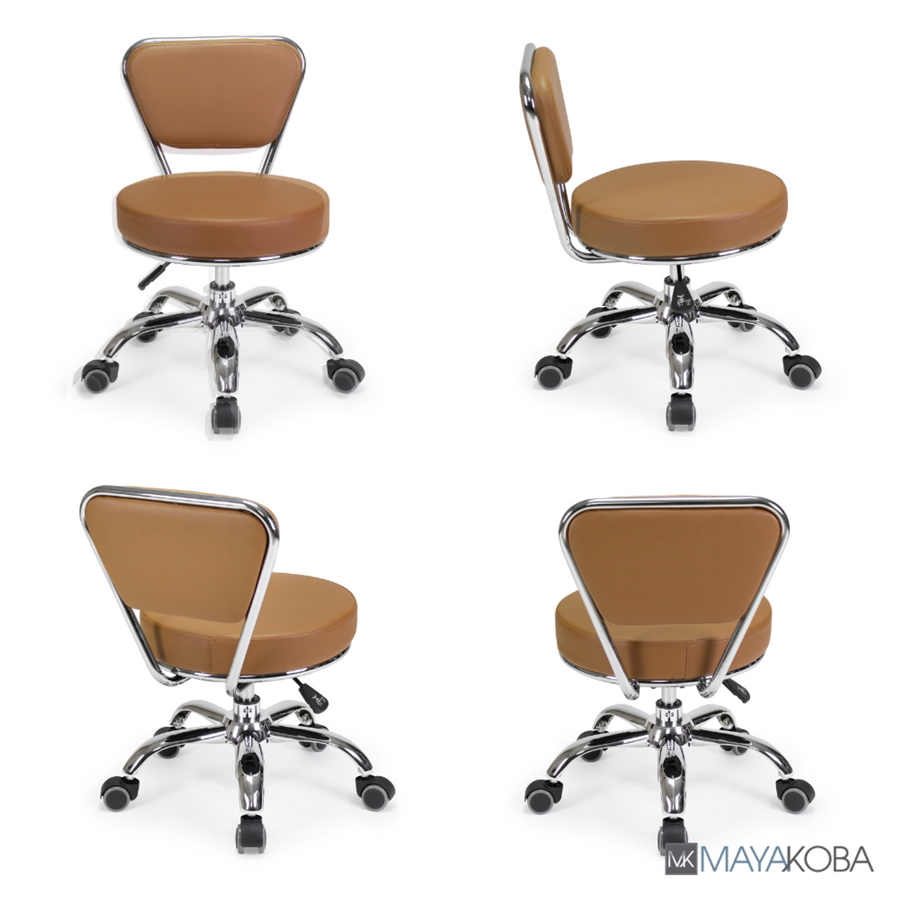 DAYTON Rolling Stool by Mayakoba