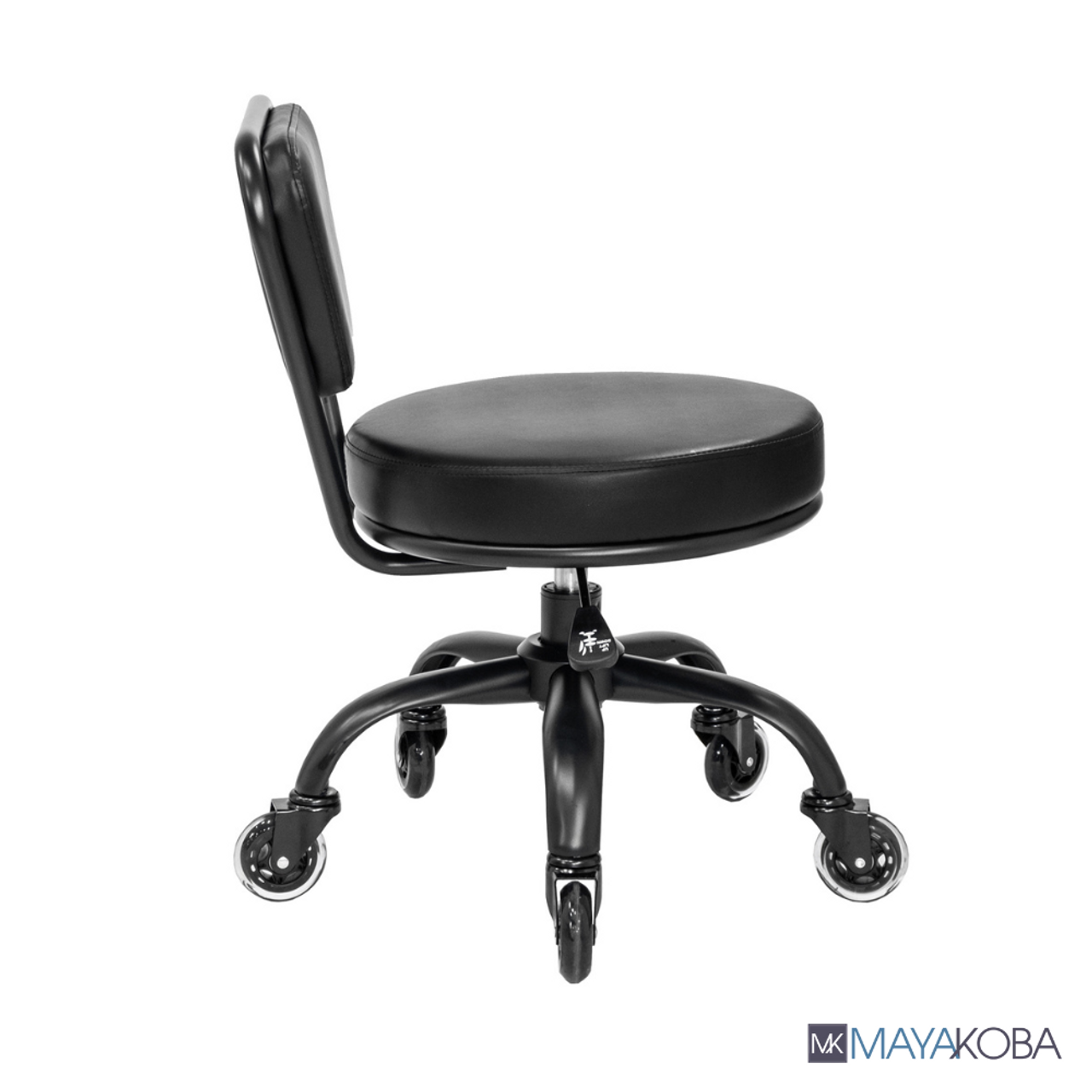 DAYTON Rolling Stool with Roller Blade Wheels