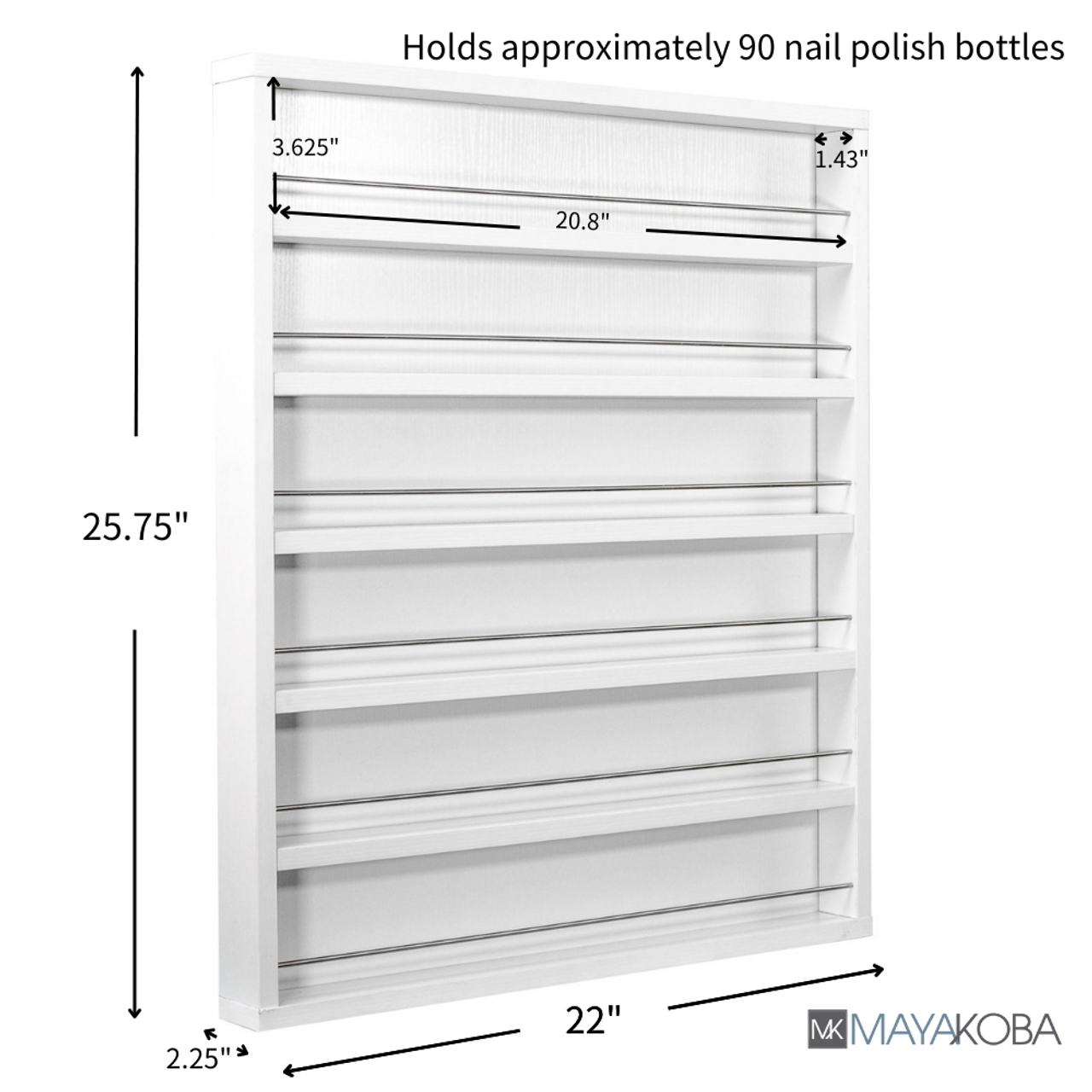 ALERA Nail Polish Rack by Mayakoba