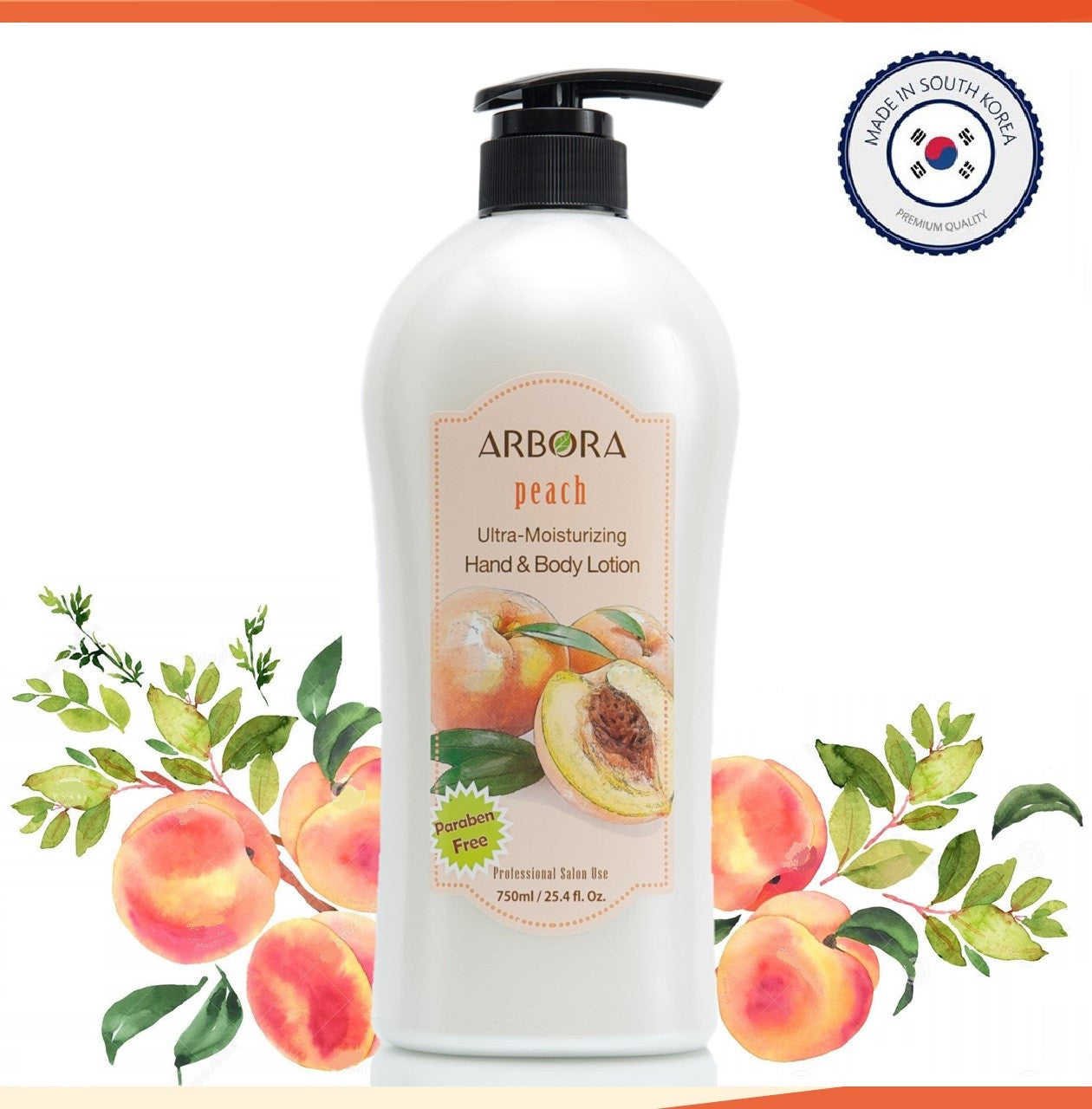 Korean ARBORA Ultra-Moisturizing Lotion
