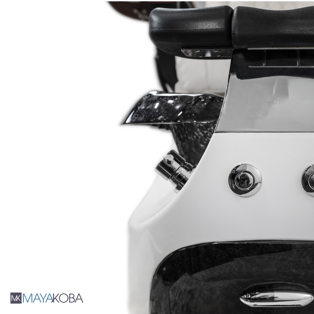 Spa de pedicura PERLA con cubierta de silla EX-R de Mayakoba