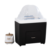 SKYE Plumbing Head Spa Kit without Bed (Black Base White Bowl) by Dermalogic