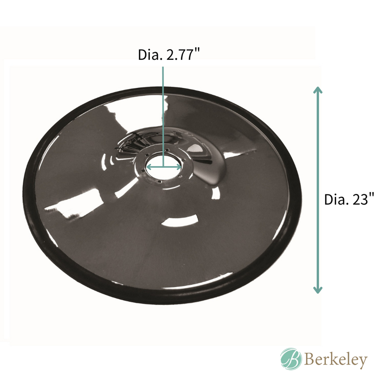 Base de silla A12 - 23" (6 agujeros) 