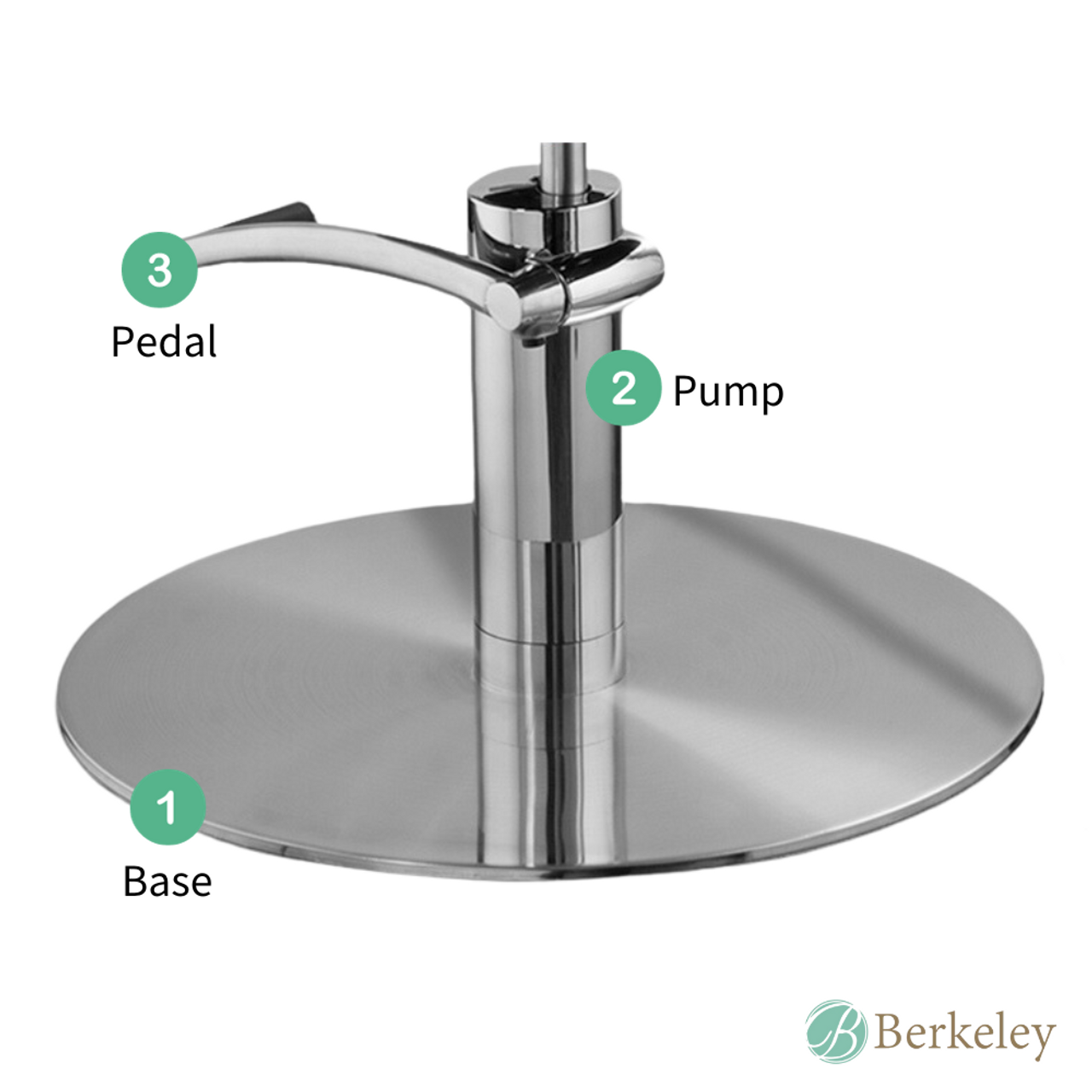 A58 Styling Chair PUMP BASE Kit (silver) – AYC