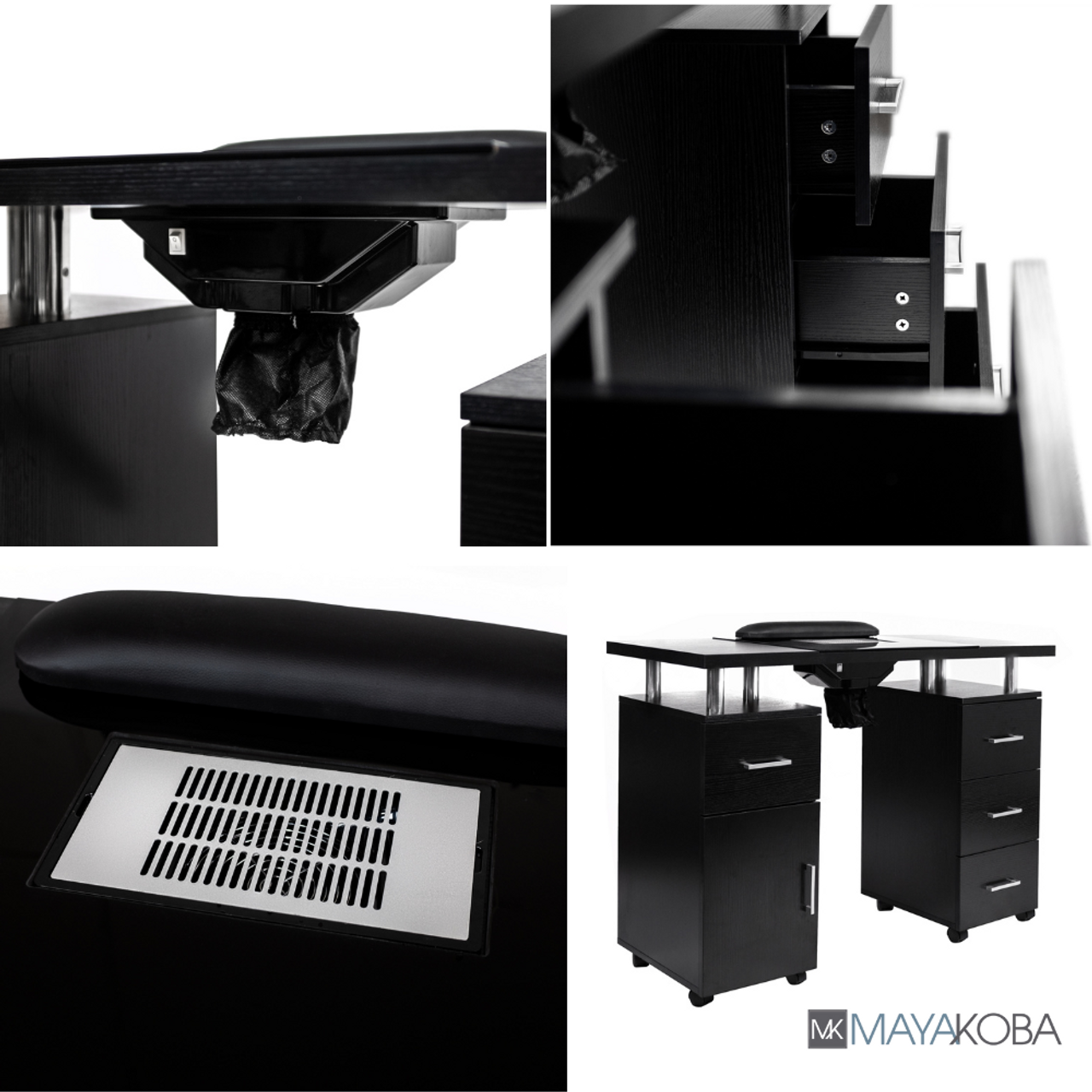 Glasglow II Manicure Table by Mayakoba