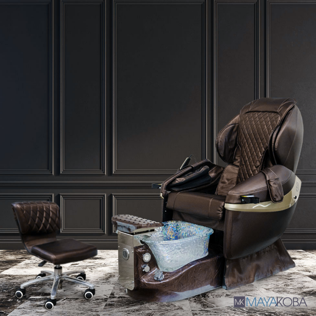 Diva Deluxe  Full-Body Massage Pedicure Spa