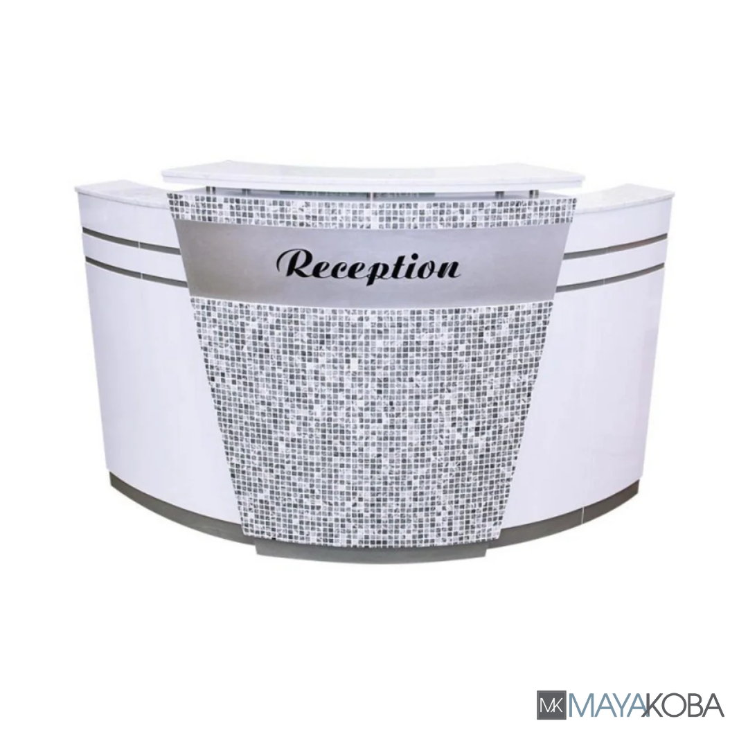 Quầy lễ tân Sonoma với gạch mosaic của Mayakoba 