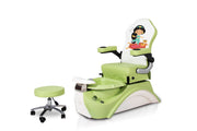 Green Princess Jasmine Kid's Pedicure Spa