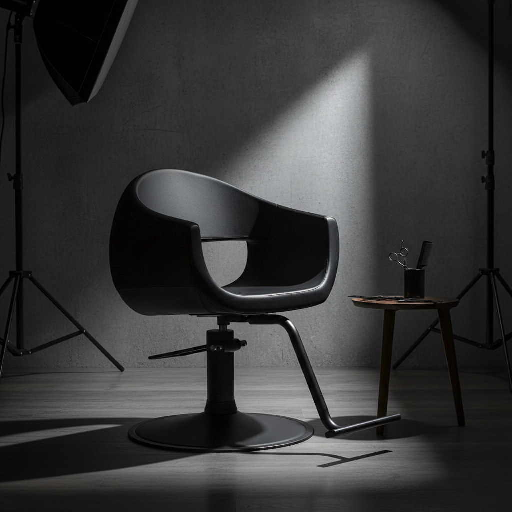 MILLA Styling Chair with A159  Black Base by Berkeley