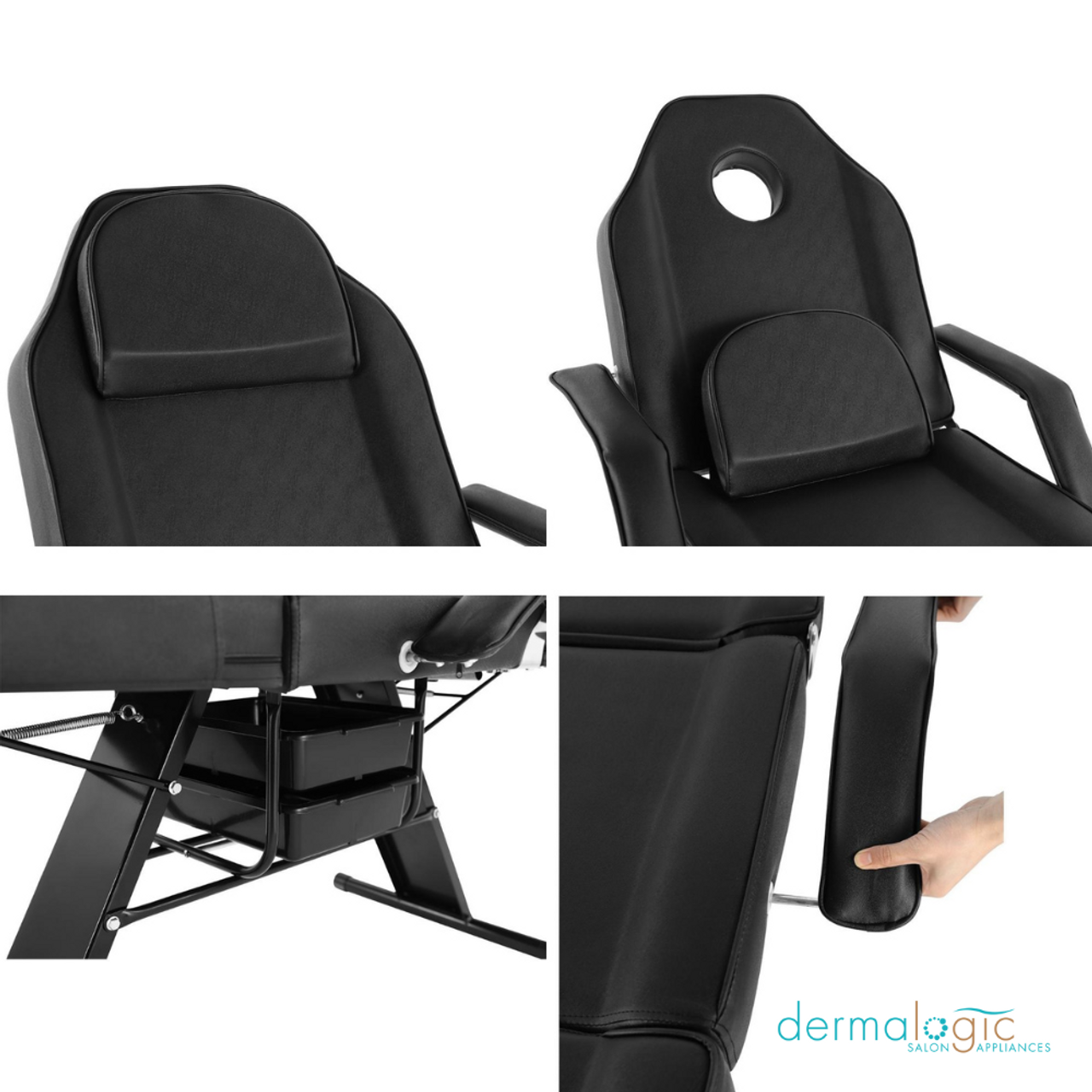SILLA DE FACIAL/TATUAJE PARKER II DE DERMALOGIC 