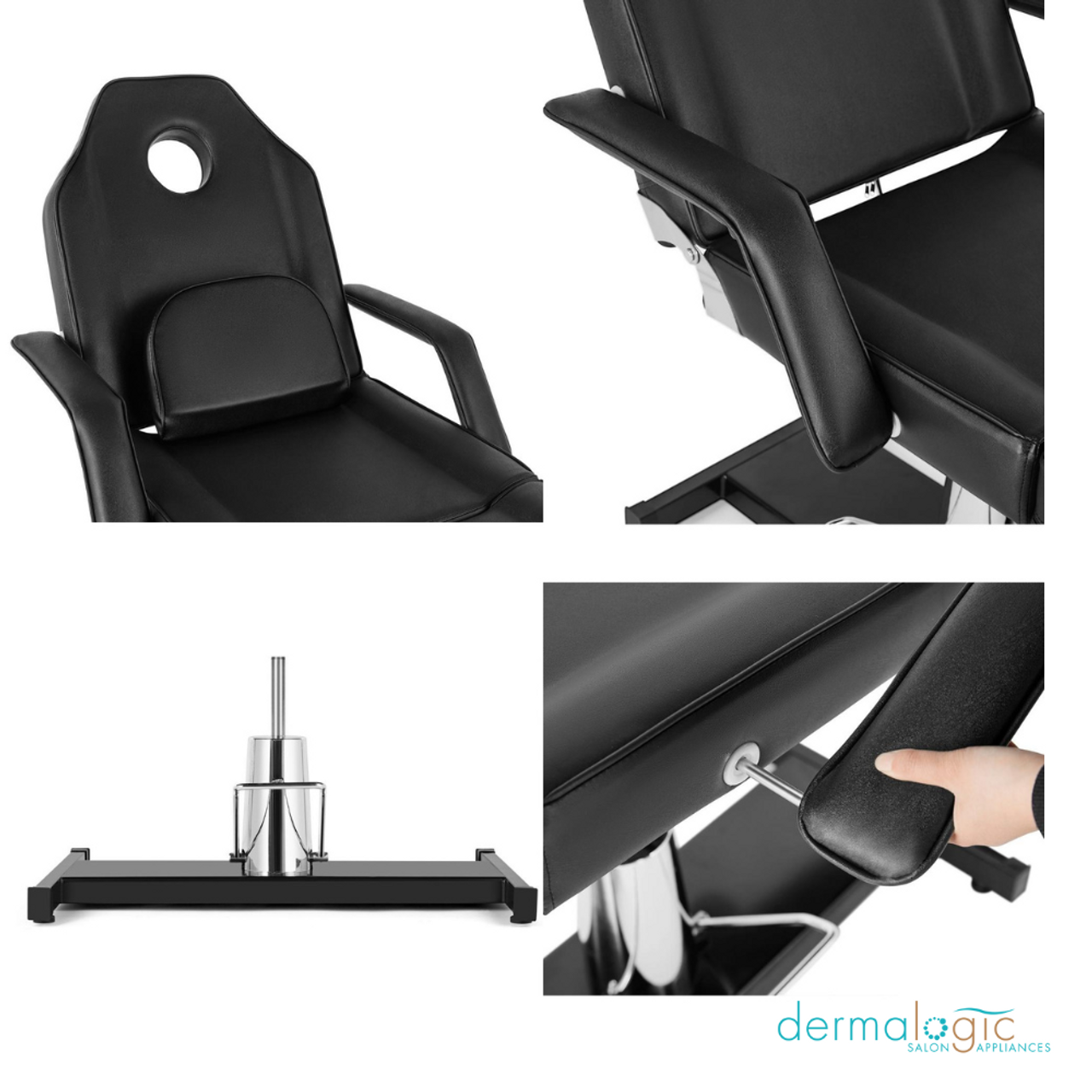 Silla hidráulica multiusos BETHANY de Dermalogic 