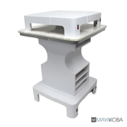 Mesa secadora de uñas cuadrada Sonoma de Mayakoba 