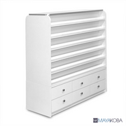 SONOMA Polish/Powder Rack w/ Cabinets