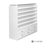 SONOMA Polish/Powder Rack w/ Cabinets