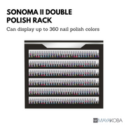 SONOMA II Double Polish Rack by Mayakoba