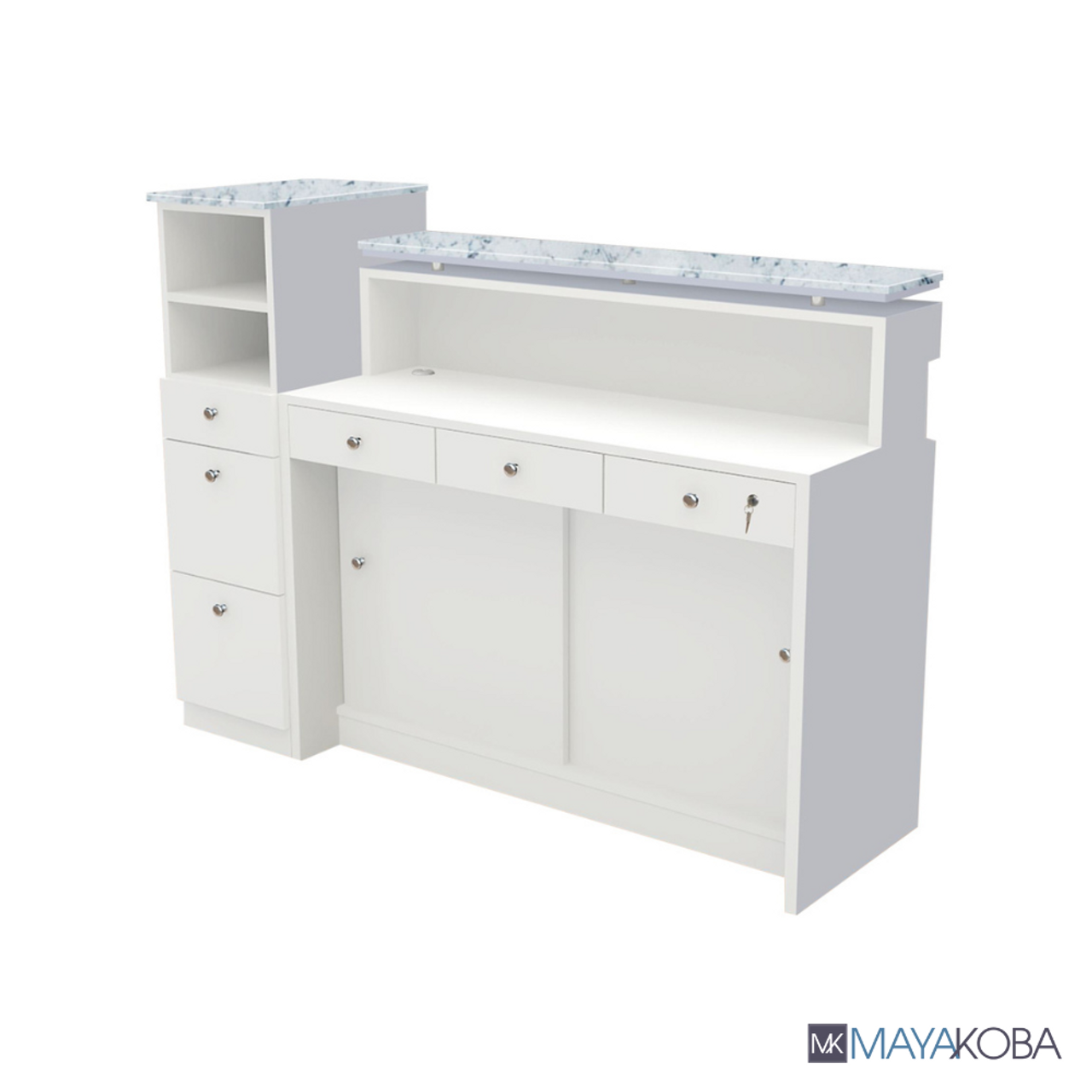 Nova I Reception Table by Mayakoba – AYC Group