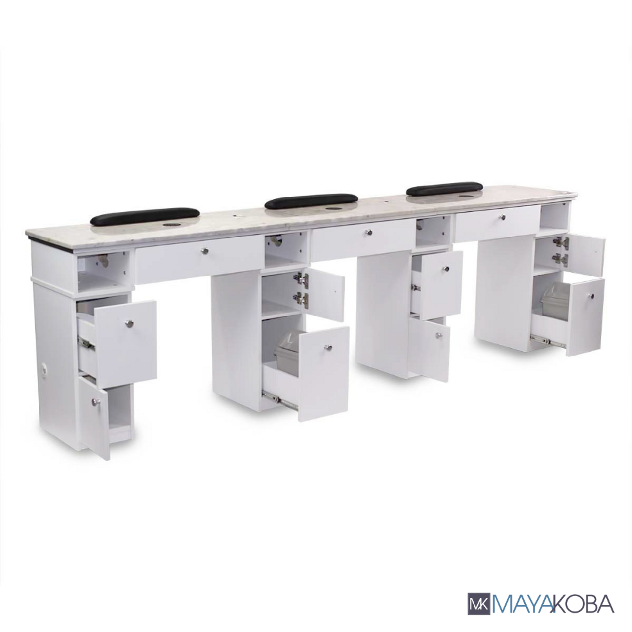 Sonoma Triple Manicure Table by Mayakoba