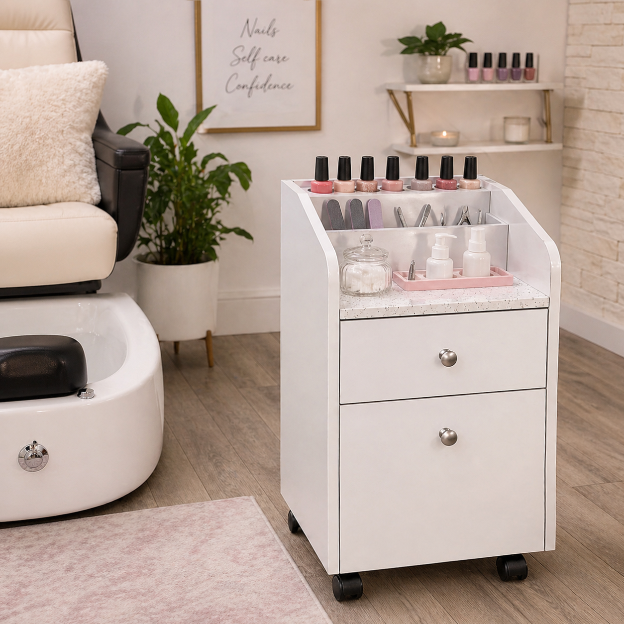 Sonoma Pedicure Trolley by Mayakoba