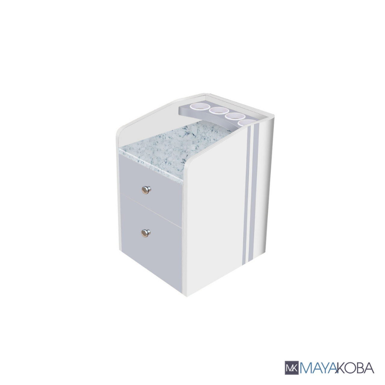 Nova I Pedicure Trolley by Mayakoba