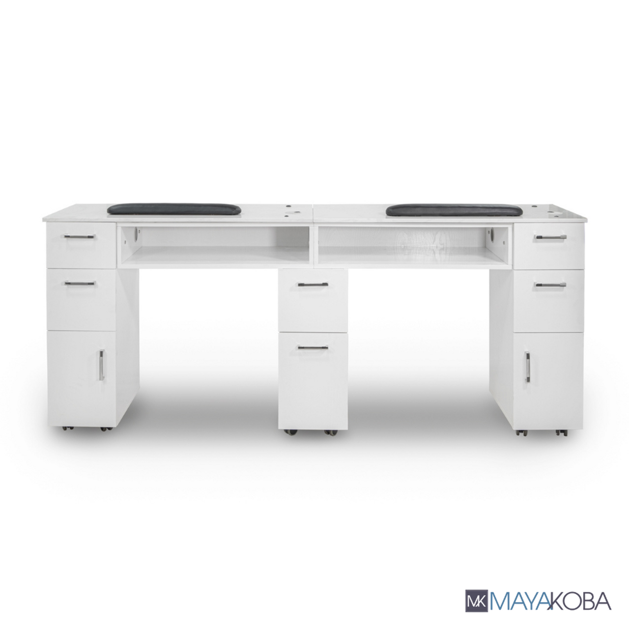 Mesa de manicura doble con mechones DREXEL 