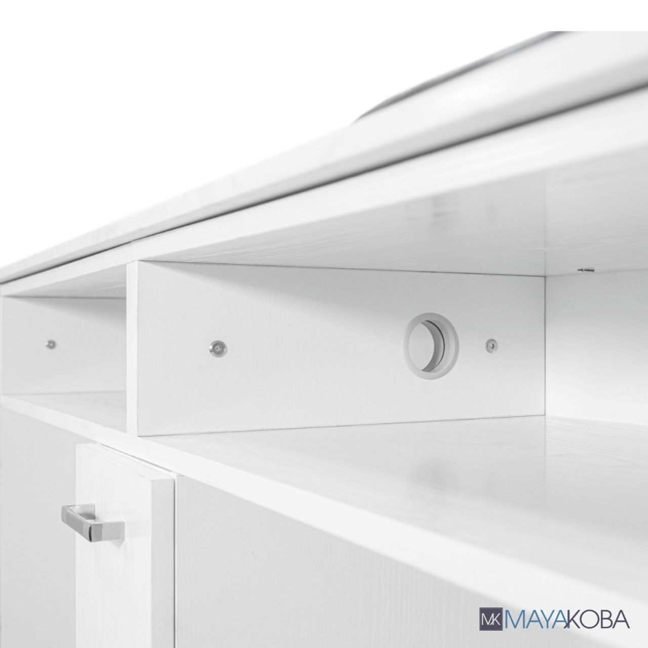 Mesa de manicura doble con mechones DREXEL 