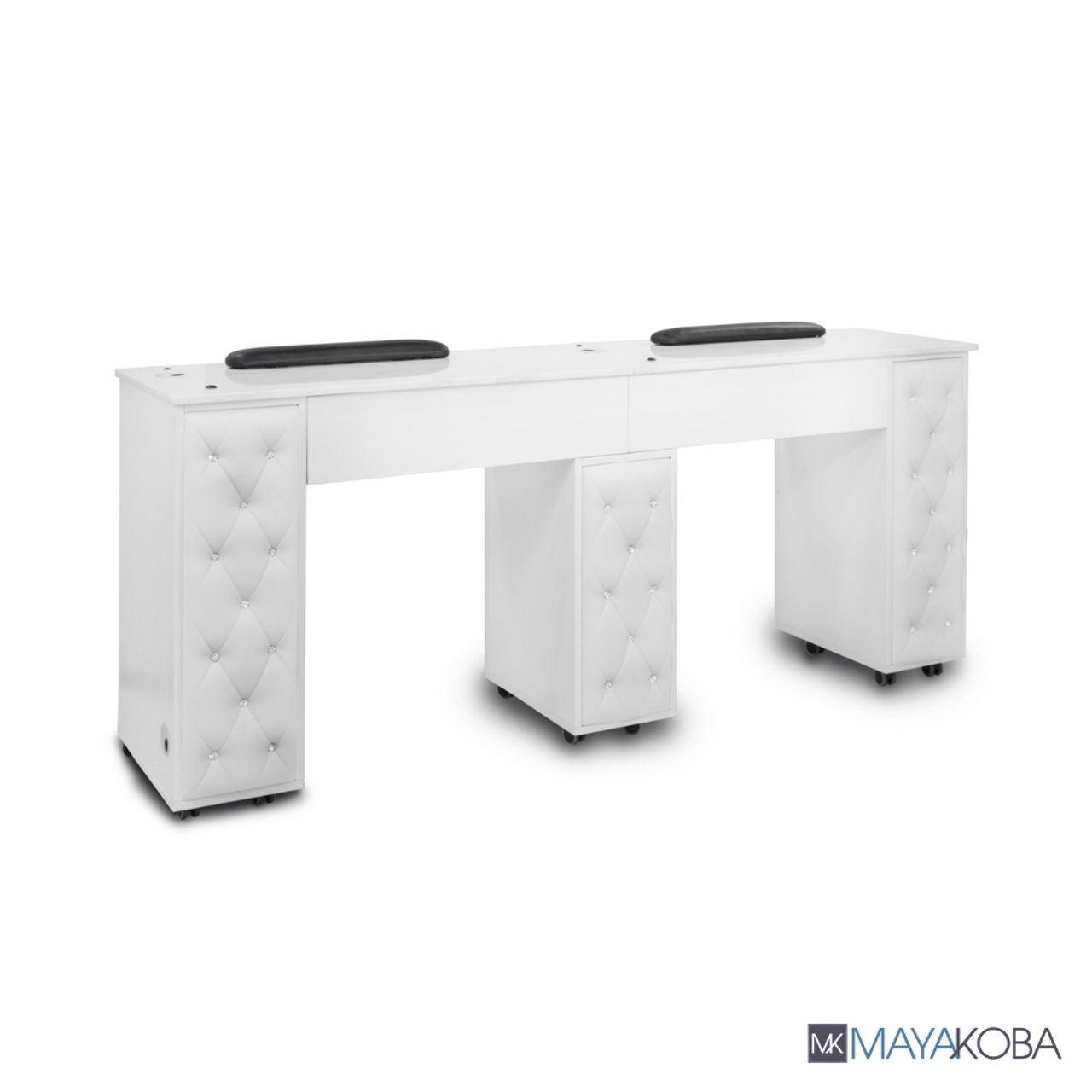 DREXEL Tufted Double Manicure Table