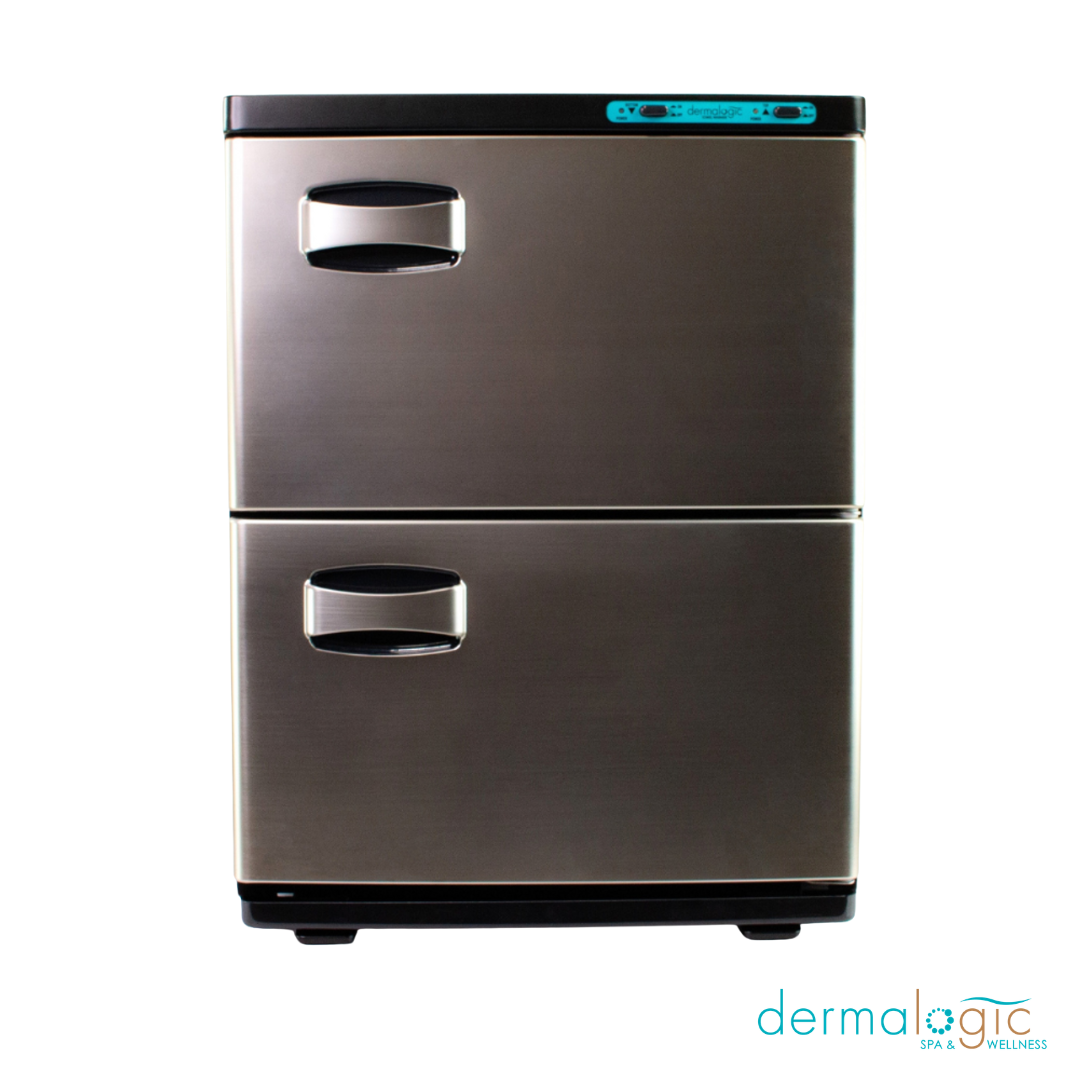 Double-Door Dermalogic Stainless Towel Warmer 40L