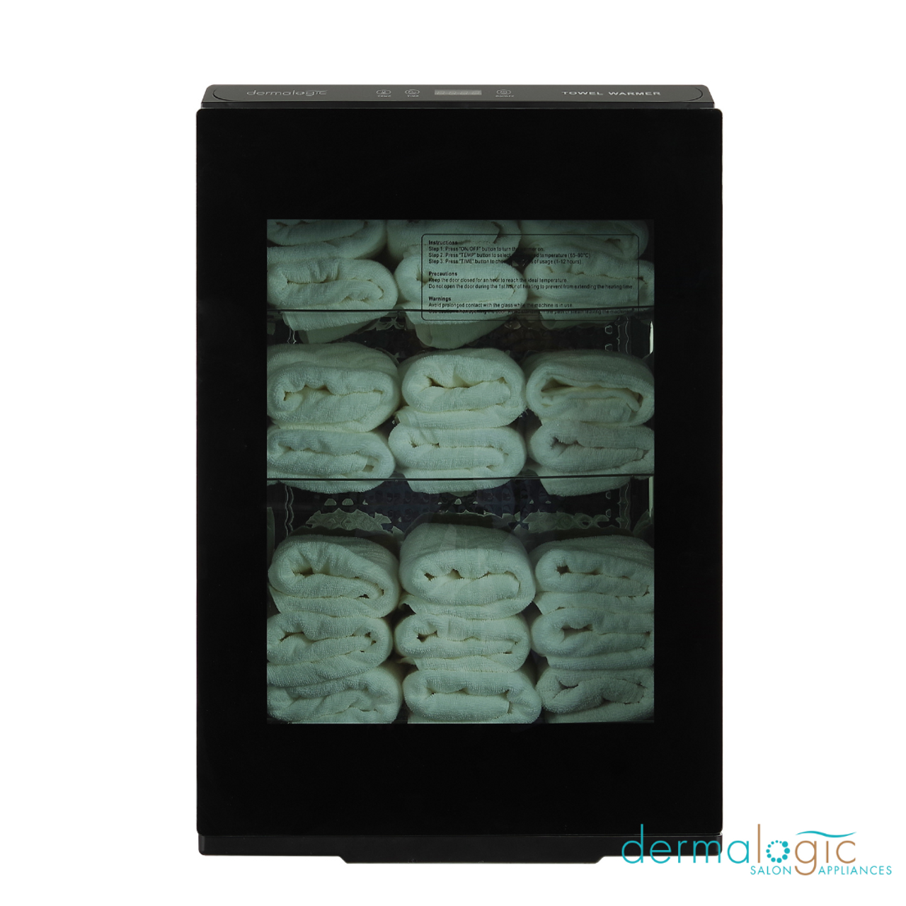 Calentador de toallas Dermalogic con puerta de cristal de 60 l 