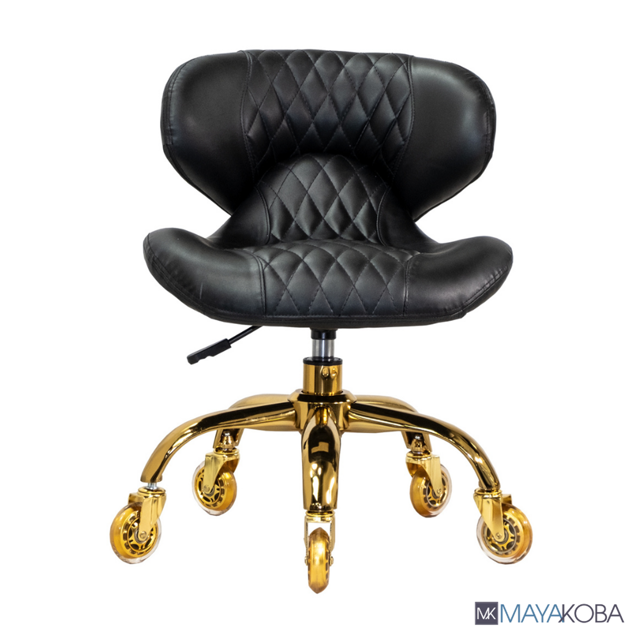 HUGO Pedicure Stool (GOLD Casters)
