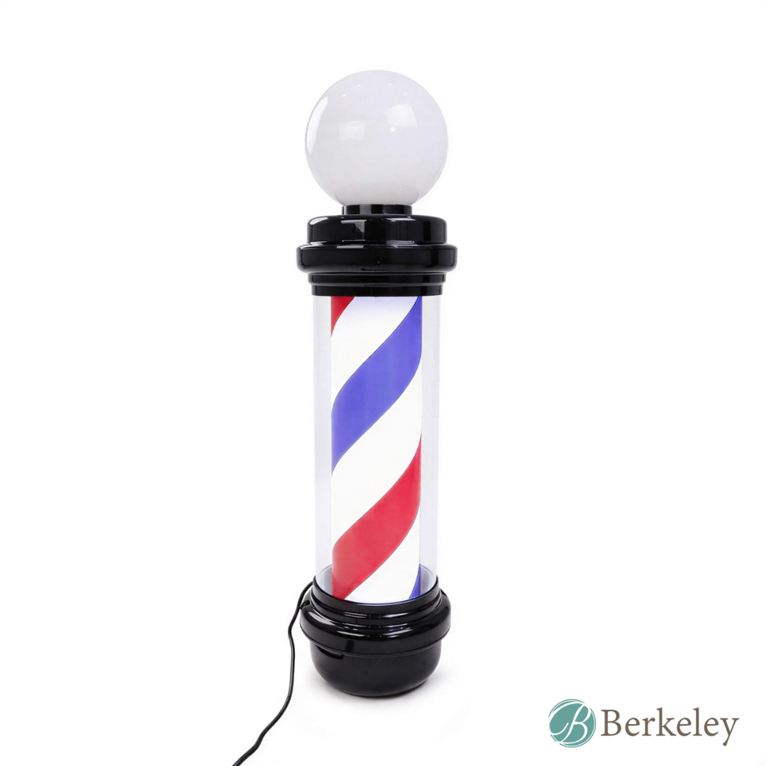 LED Barber Pole with Lamp