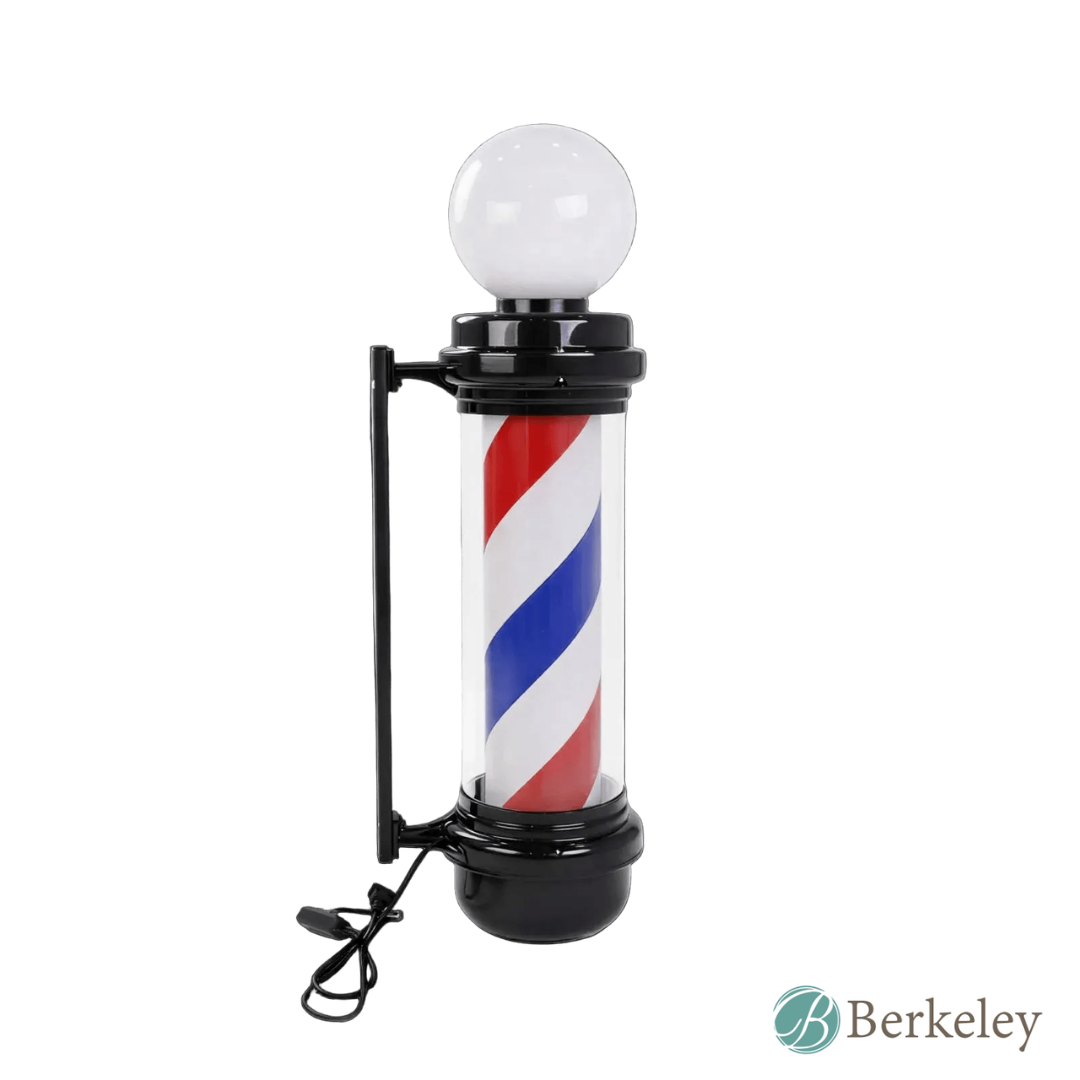 LED Barber Pole with Lamp