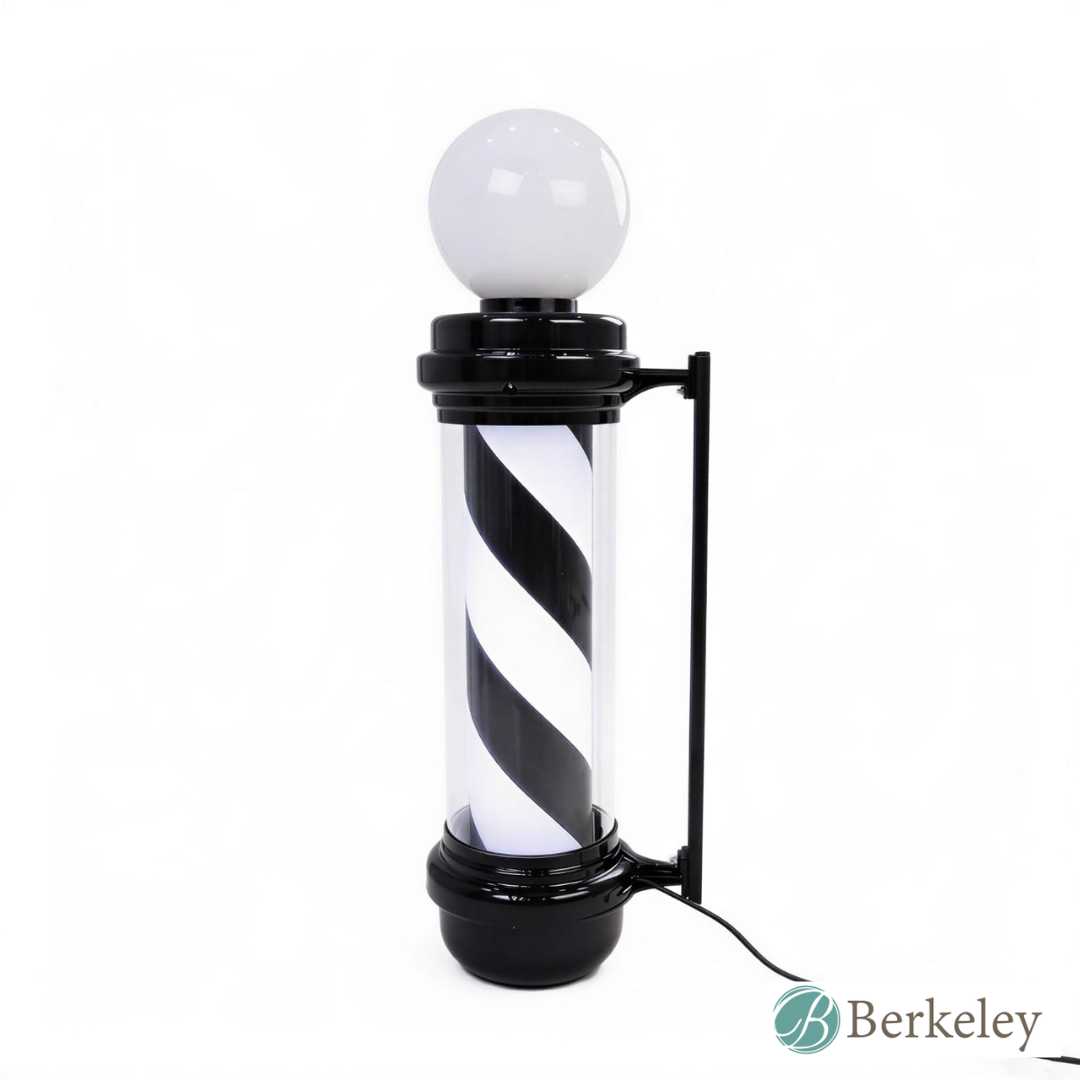 LED Barber Pole with Lamp