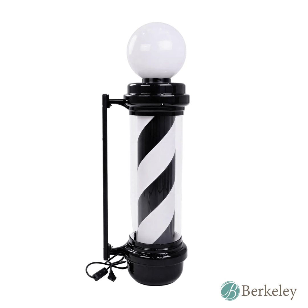 LED Barber Pole with Lamp
