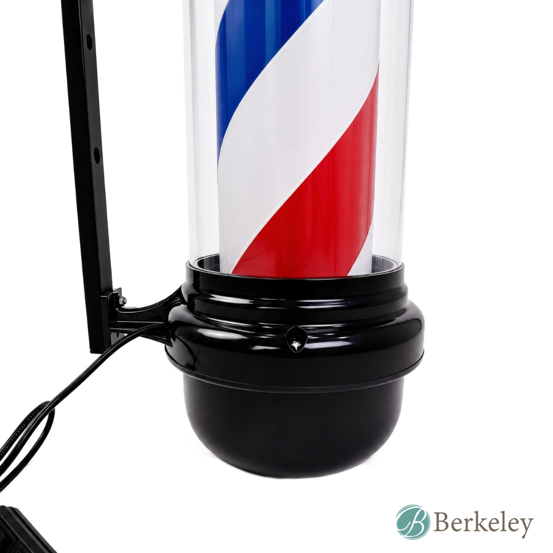 LED Barber Pole with Lamp