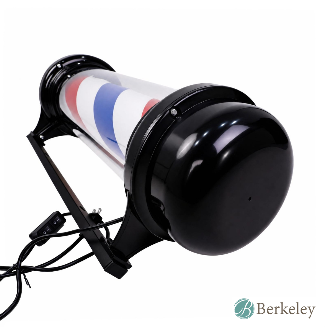LED Barber Pole with Lamp
