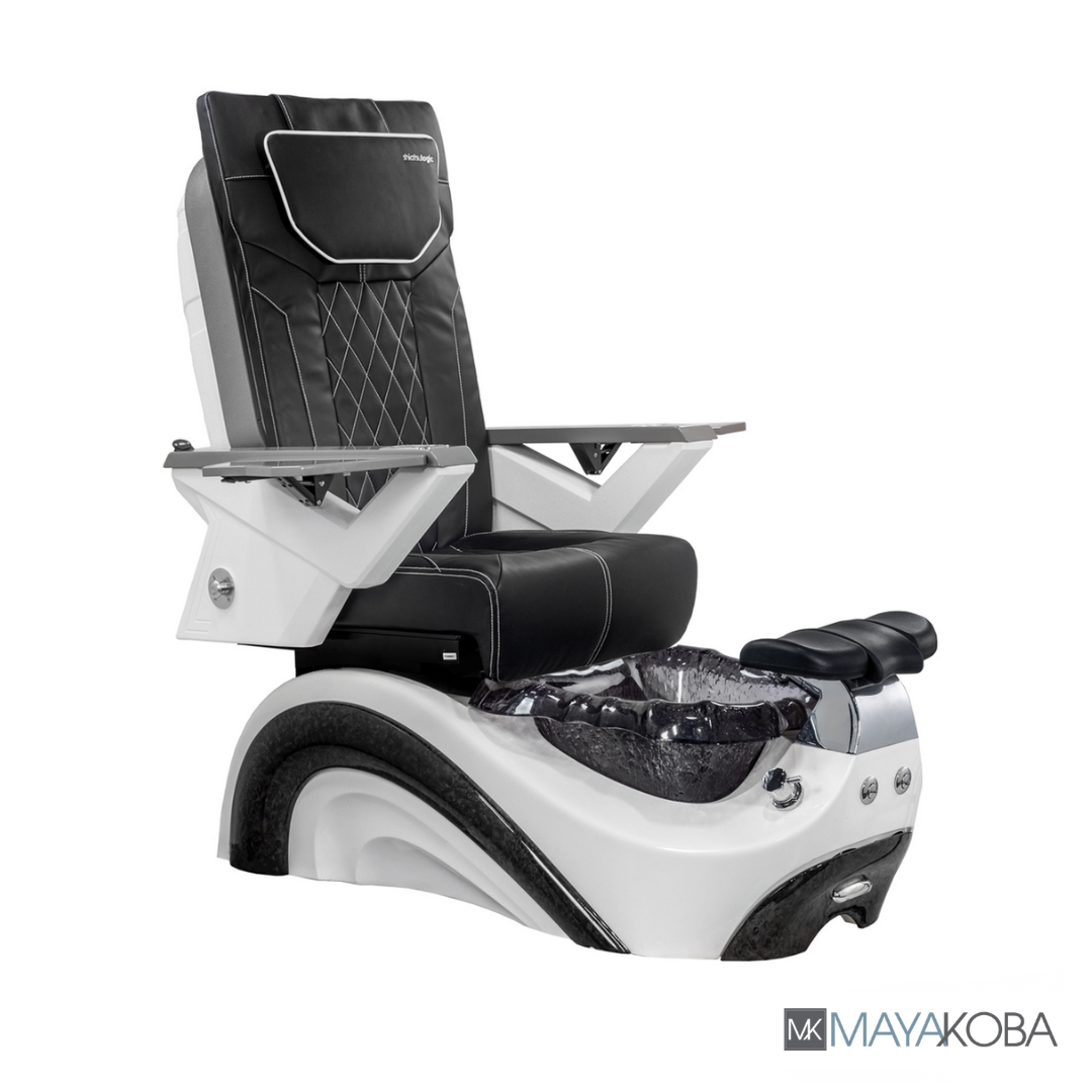 Spa de pedicura PERLA con cubierta de silla FX II de Mayakoba 