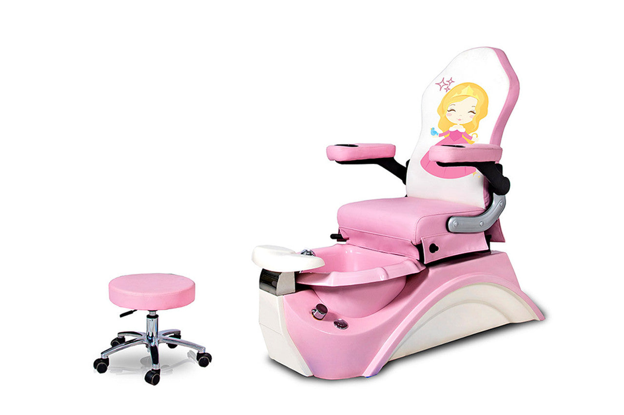 Spa de pedicura infantil La Bella Durmiente Rosa 