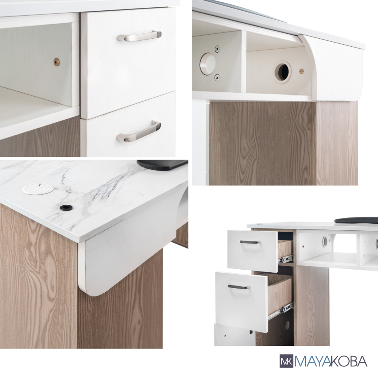 SENECA Manicure Nail Table by Mayakoba