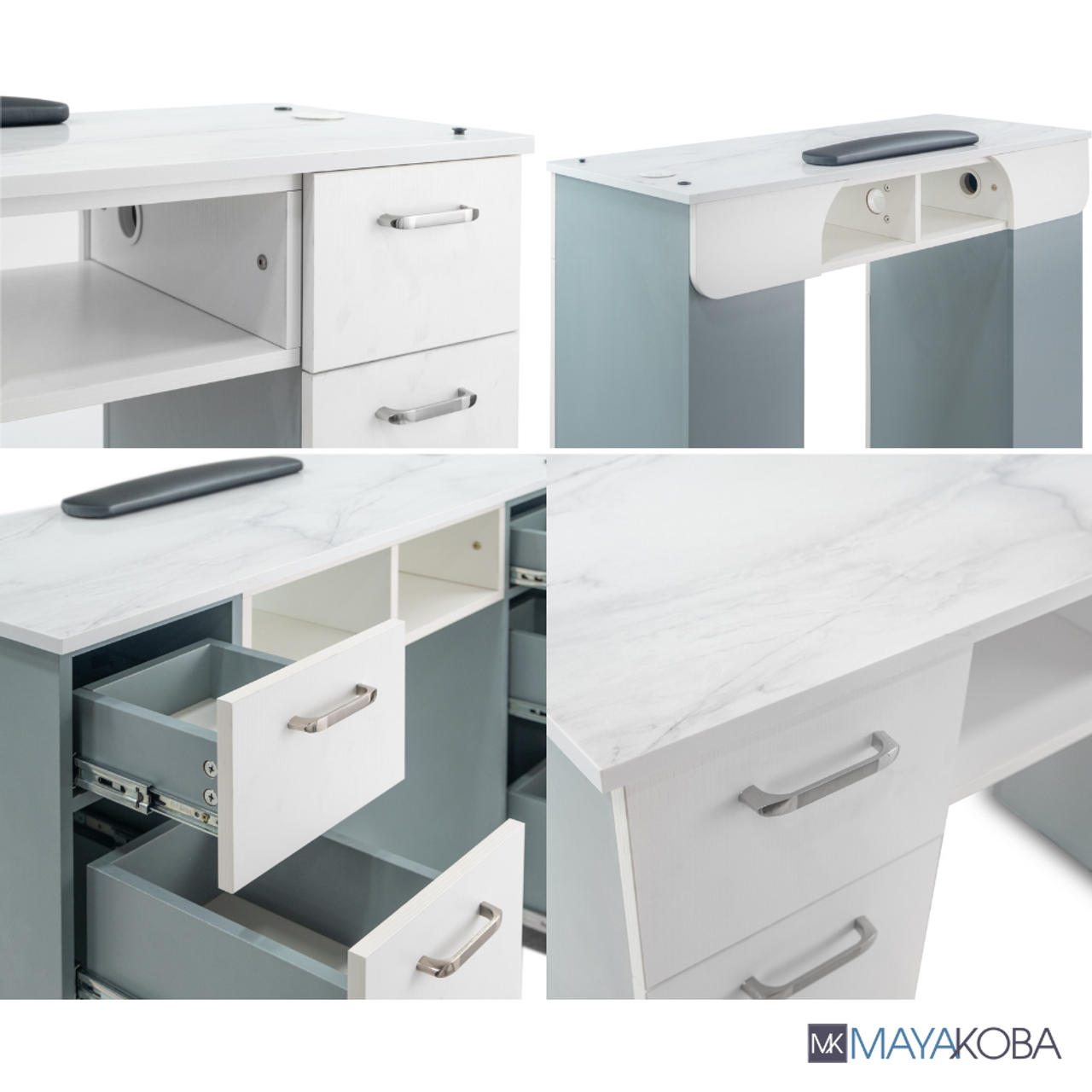 SENECA Manicure Nail Table by Mayakoba