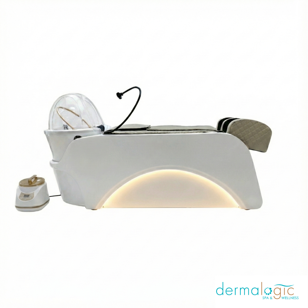 SHIN Premium Head Spa & Steam Therapy Treatment Shampoo Bed by Dermalogic