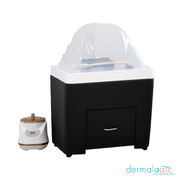 SKYE Plumbing Head Spa Kit without Bed (Black Base White Bowl) by Dermalogic