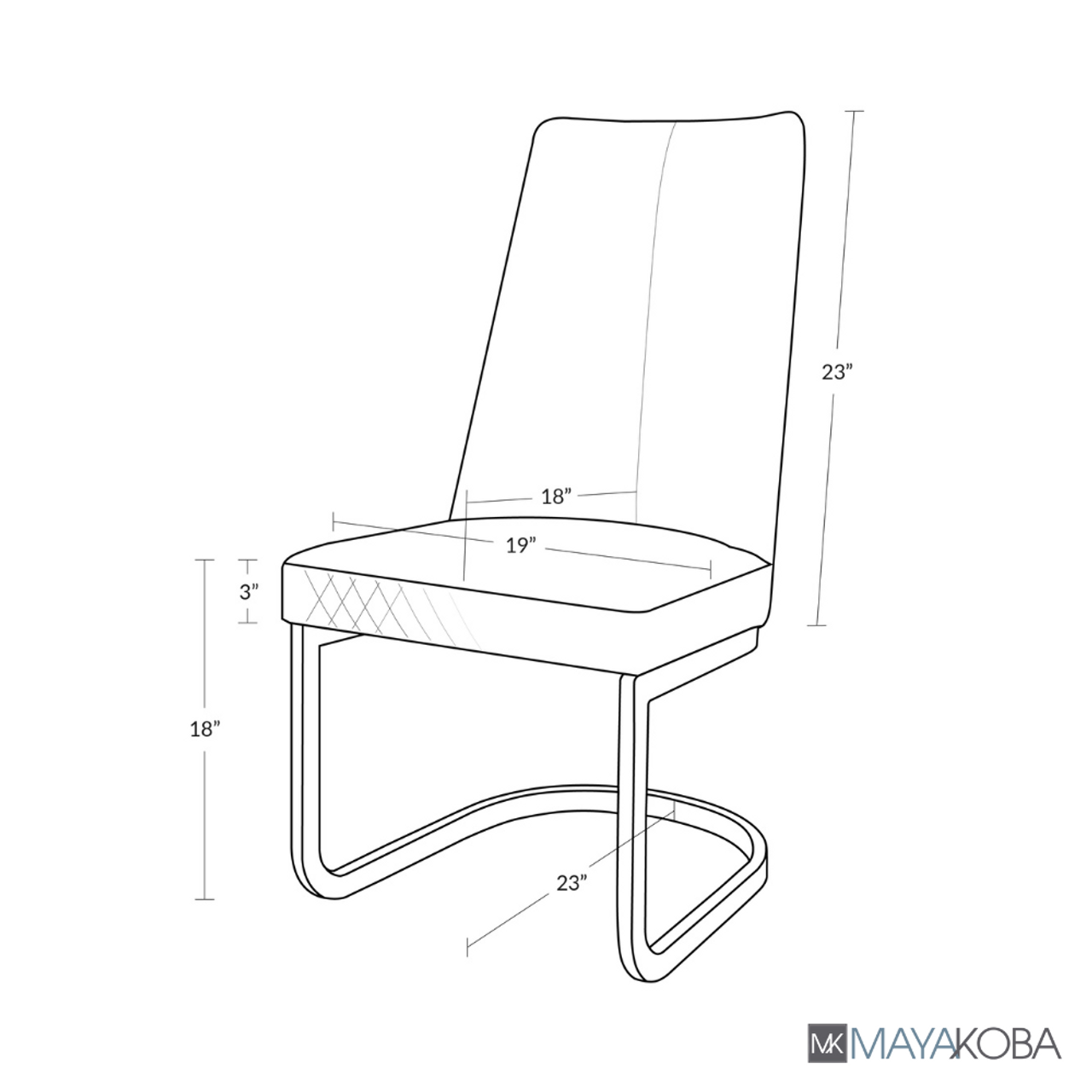 ASTER Customer Chair by Mayakoba